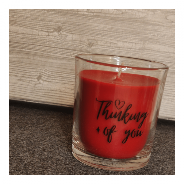 Thinking of you candle